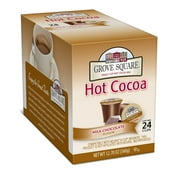 4 PACKS : Grove Square Hot Cocoa, Milk Chocolate, 24 Single Serve Cups