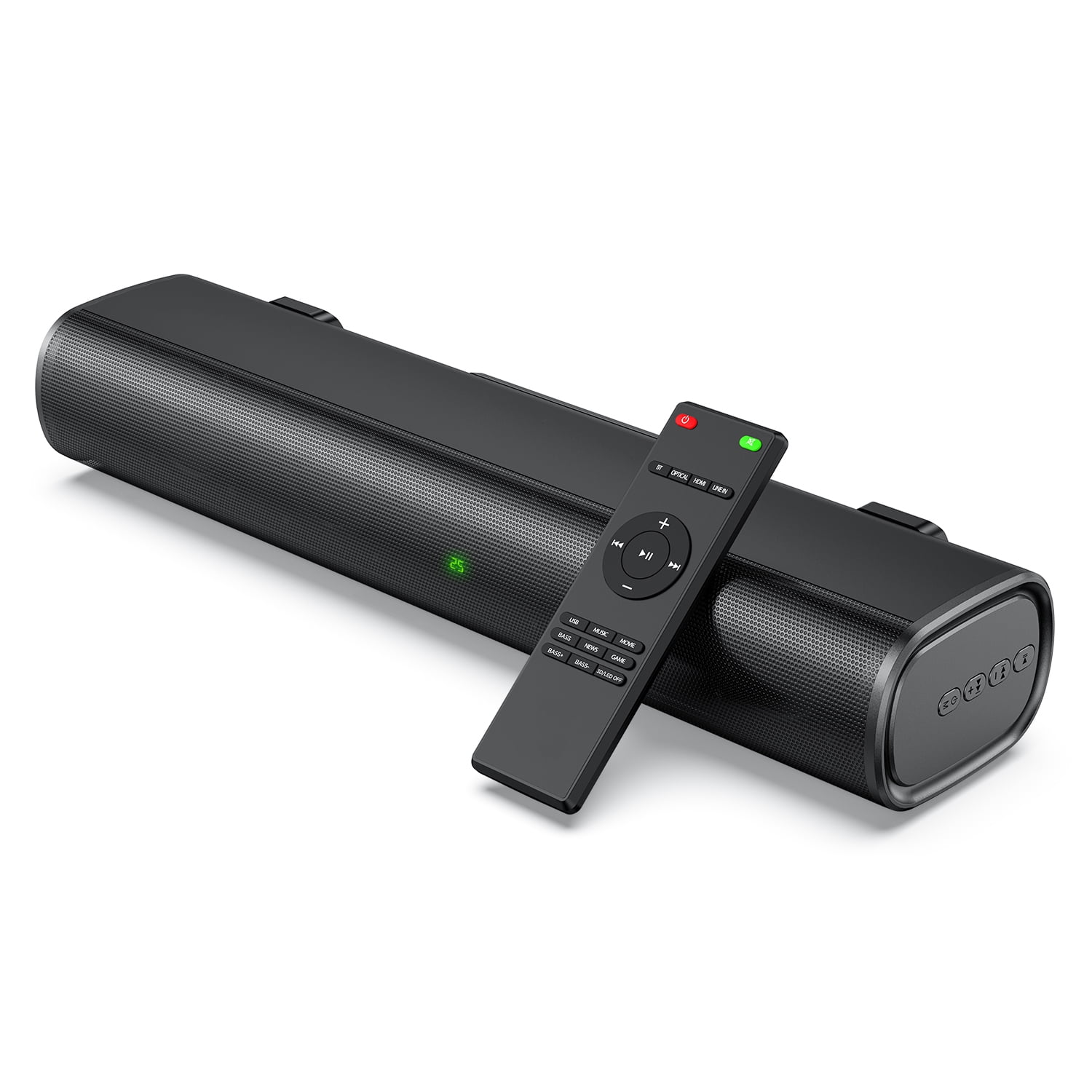 Bomaker Sound Bars 16Inch 2.0 TV Soundbar 5.0 Computer Speaker