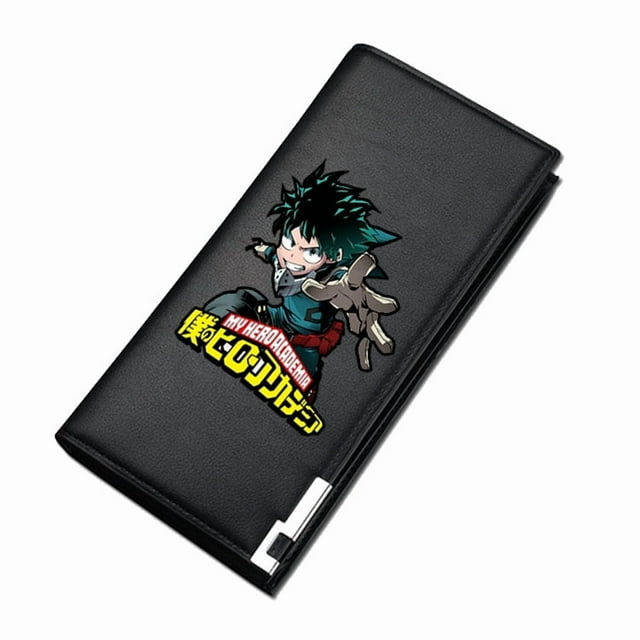 Personajes de anime de Wallet Mys Heros Academias Midoriyas Izukus