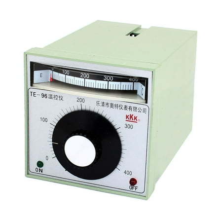 Unique Bargains Dial Setting E 0-400 Celsius Temperature Control Controller Thermocouple