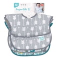 thumbnail image 6 of Bumkins Baby Bibs, SuperBib 3-Pack, Baby & Toddler Ages 6-24 Mos (Feathers & Arrows), 6 of 7