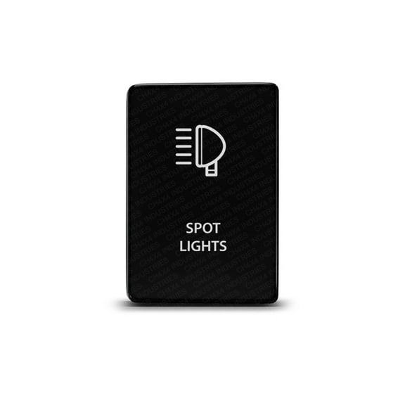 CH4x4 Toyota Small Push Switch Spot Lights Symbol - White LED