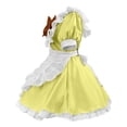 thumbnail image 4 of FASHOFT Women's Cute Maid Halloween Costumes Cosplay Outfit Japanese Anime Theme Party Stage Performance Fancy Dress Up Halloween Costume XXL, 4 of 5