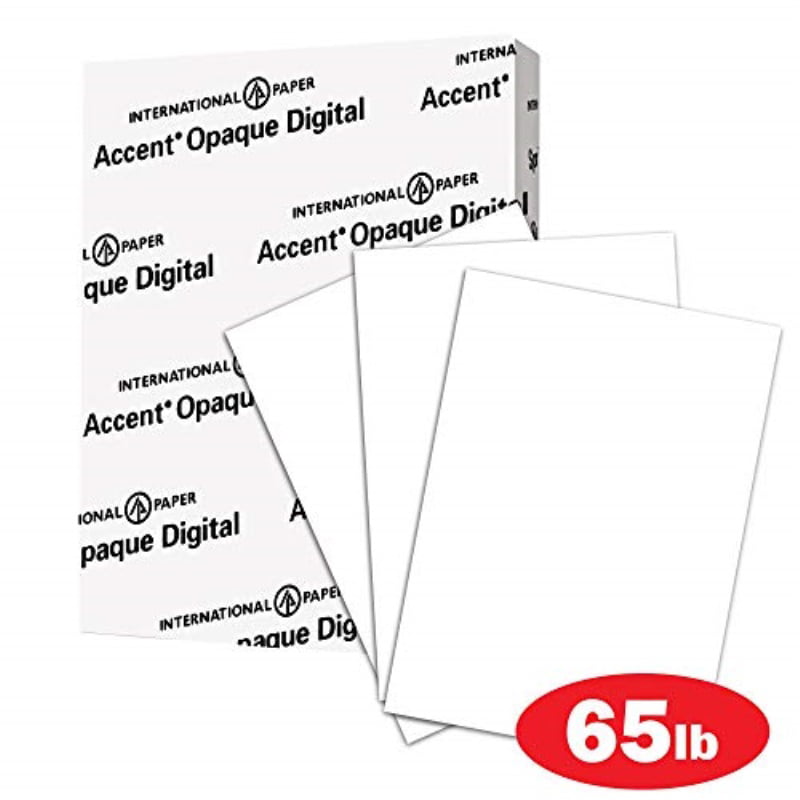 Heavy Card Stock 97 Bright 11x17 Paper 188093R White Paper 271 gsm Accent Opaque Thick Cardstock Paper Smooth 100lb Cover 1 Ream / 200 Sheets 
