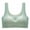 Green, variant on HAPIMO s Sports Bras for Women Mind Sleep Plus Size Without Steel Ring Athletic Vest Workout Activewear Bra Cozy Stretch Running Padded Bralette Elastic