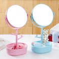thumbnail image 2 of fastboy Women Girls Rotating Makeup Mirror Dressing Table Stand Mirror Storage Holder Base Bottom, 2 of 9