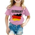 thumbnail image 4 of Otqutp Toddler Short Tops German Kids T Shirt Soccer Girls T Shirt Summer Casual Top Fashion Printed Shirt Sports Casual T Shirt, 4 of 4