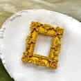 thumbnail image 5 of Vintage Mini Picture Frames Small Baroque Antique Resin Jewelry Frame Miniature Rectangle Display Table Wall Hanging Frames DIY Photo Holiday Party Wedding Decoration for Christmas, 5 of 9