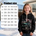 thumbnail image 6 of Pzuqiu Truck Hoodies for Boys Fashion Warm Kid's Pullover Hoodie Sweatshirt Comfortable Stretchy Fall Outerwear Versatile Long Sleeve Wind Proof Casual Clothes for Boys 6-7, 6 of 6