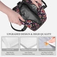 thumbnail image 3 of Uemuo Ladybug Printed Lunch Bag Lunch Box Reusable Insulated Lunch Tote Bag, Leakproof Thermal Cooler Sack Food Handbags Case High Capacity, 3 of 5