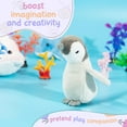 thumbnail image 3 of Forest & Twelfth Mini Stegosaurus Peluches, paquete de 12 pequeños peluches, animales de peluche, relleno de medias para niñas y niños, figuras de animales para regalos de fiesta, bolsas de regalos, c, 3 of 5