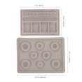 thumbnail image 4 of OULII 2Pcs Grey Bracelet Bead Design Board for DIY Jewelry Crafting with Practical Measurement Features, 4 of 8