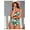 Green, variant on Plus Size Tummy Control One Piece Swimsuit – Black, Hot Pink and Neon Green Color Block Bathing Suit, Perfect for Summer Vacation and Poolside Lounging