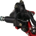 thumbnail image 3 of Bomba de Freno hidráulica doble Flameer 22mm Universal 50300cc rojo Cola Freno hidráulico de motocicleta, 3 of 8