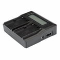 thumbnail image 2 of Cargador Bevik LCD de doble canal para batería Sony BP-U30/60/90, 2 of 9