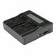 thumbnail image 2 of Cargador Bevik LCD de doble canal para batería Sony BP-U30/60/90, 2 of 9