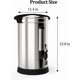 thumbnail image 5 of Qinaqin 120-Cup Fast Brew Commercial Coffee Urn Food Grade Stainless Steel Grande Capacity Maker Perfect para Churches Meeting Rooms Lounges y Other Gatherings (18 L), 5 of 5