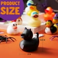thumbnail image 3 of Joyfy 18 PCS Halloween Rubber Ducks for Halloween Goodie Bag Fillers, Trick or Treating Ducky Duck Bulk Toys Party Favors Supplies, Halloween Decorations for Kids Bath Toys, 3 of 8