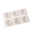 thumbnail image 3 of Molde de silicona para tarta de fondant de mousse de rosa de 6 piezas Molde para hornear postres franceses Molde para hornear jabón, 3 of 6