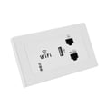 thumbnail image 3 of Wireless WiFi Wall Switch Panel WIFI Socket Embedded Wireless Router 120 Type Panel AP for High Quality Hotel Rooms, 3 of 5