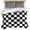 Black, variant on 3 Piece Simple Black White Checkered Duvet Cover Set Full Size, Microfiber Comforter/Quilt Cover with Corner Ties and 2 Pillowcases, Lattice Buffalo Plaid All Season Soft Bedding with Zipper Closure