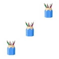 thumbnail image 4 of Sidaley Plástico Extraíble Suministros para estudiantes Forma de lápiz Portalápices de doble Type1 NO1, 4 of 6