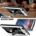 thumbnail image 3 of Waterproof Case For Samsung Galaxy S24 Ultra/ S24 Plus/ S24 Aluminum Metal Frame Slide Camera Cover Kickstand Full Body Shockproof, 3 of 5