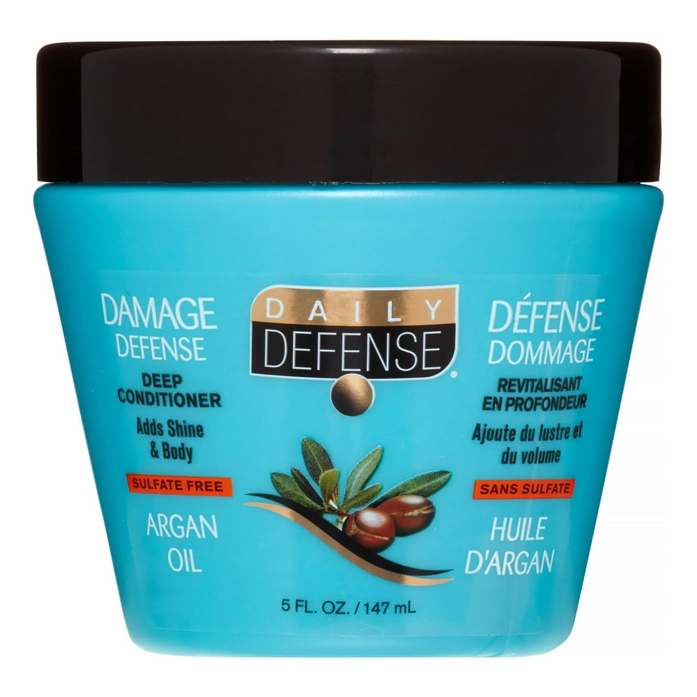Daily Defense 3 Minute Treatment Argan Oil Deep Conditioner Walmart