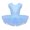 Blue, variant on DPOIS Girls Kids Ballet Tutu Dress up Ruffles Tulle Skate Leotard Dancewear