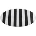 thumbnail image 5 of Black And White Vertical Stripes Round Carpet Circle Rug Outdoor Patio Area Rug Washable Large Area Rugs Hallway Room Decor Fitness Mats, 5 of 8