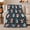 Beanie Penguins, variant on Playful Penguin Winter Friends, Festive Holiday Scene, Warm Flannel Blanket for Living Room and Reading Nook with Detailed Artwork, Art Lovers Friendship Gift, Festive Home Decor