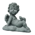 thumbnail image 4 of Estatua de ángel, figura decorativa, pequeño adorno de mesa, escultura de querubín para oficina, dormitorio, centro de mesa, regalo de boda, 4 of 8