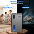 thumbnail image 4 of EGEH Dehumidifier for Home, 95 OZ Water Tank, 800 sq.ft Auto Shut Off Small Dehumidifiers for Bathroom Bedroom with 7 Colors LED Light (Gray), 4 of 7