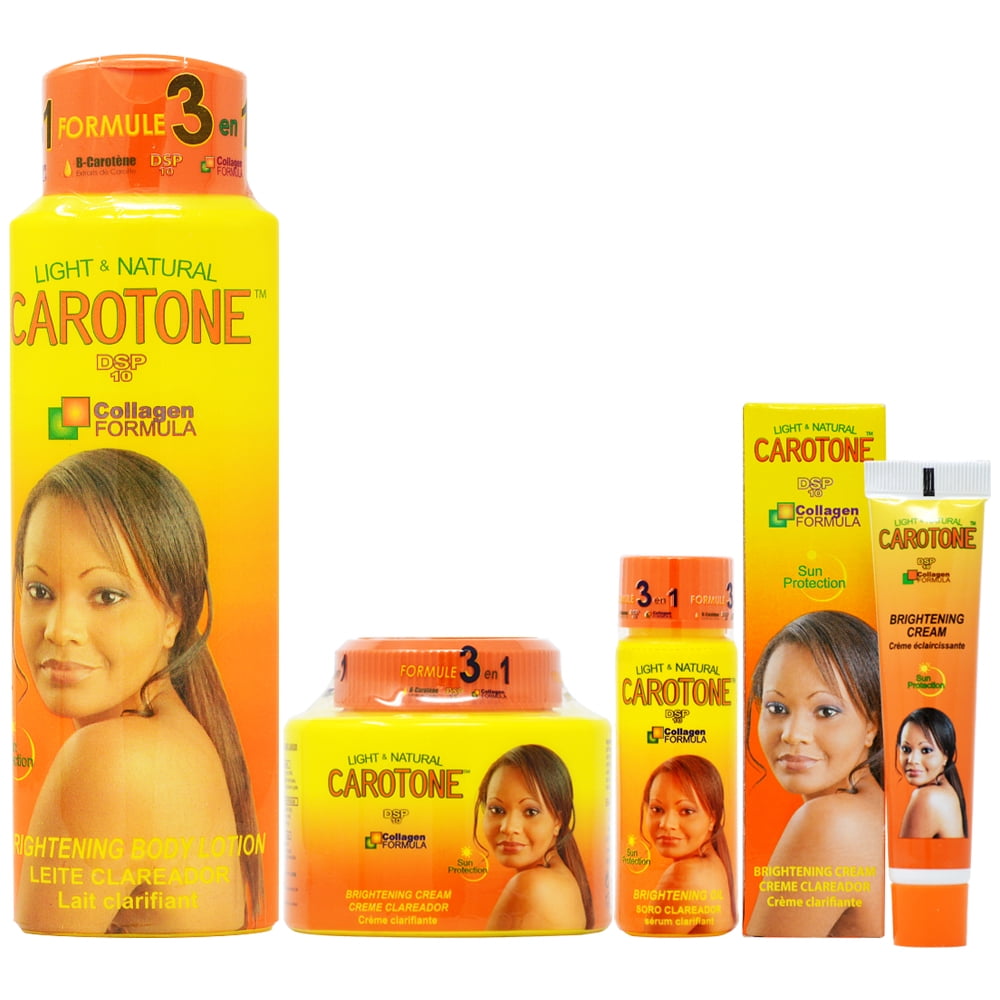 La Belle Glow CaroTone Package II (Lotion 18.6oz + Cream 11.1oz + Oil