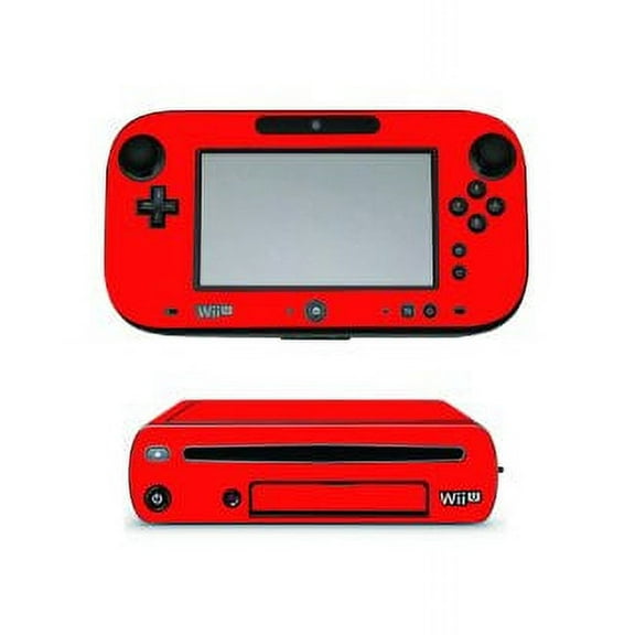 Nintendo Wii U RED Console Skin