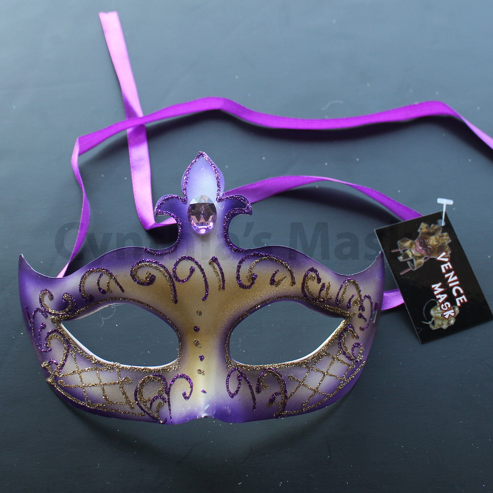 Red Venetian Masquerade Mask Party Prom Mardi Gras Halloween Costume Wedding 