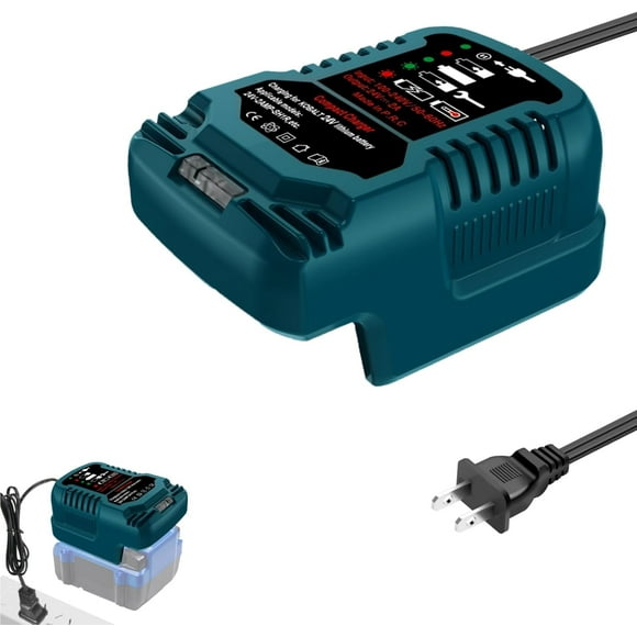 Compact Cordless Power Tool Battery Chargers (110V Input for Kobalt 24V Charger)