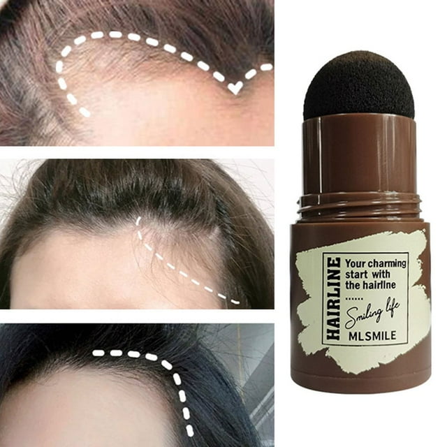 Bâton de Ligne de Cheveux 1,8 g Imperméable Champignon Tête Mini Couvre-Racines Ombre à Cheveux Bâton Dissimulateur pour Femme