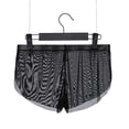 thumbnail image 3 of PBFRDSJ Mens Sheer Up Mesh Boxers Briefs Ultra Thin Split Side Low Rise Underpants Athletic Loose Underwear for Yoga Gym, 3 of 4