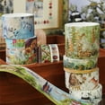 thumbnail image 4 of YUBX Mountain Village Washi Tape Set 17 Gold Foil Masking Painting Decorative Tapes, 4 of 9