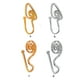 thumbnail image 3 of Anillo de nariz Qarigey Piercing Ajustable en Forma de U Dorado Cobre Tipo-04, 3 of 6