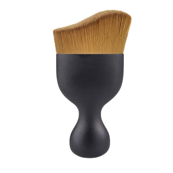 Soft Nylon Car Interior Cleaning Brush for Dashboard, Outlet, and More - Curved Design for Easy Dust Removal