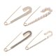 thumbnail image 3 of 4pcs Elegant Pearl Safety Pins for Clothing Decorative Brooch Pin Set for Cardigans Waist Tightener Clips Fashion Accessories, 3 of 4