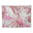 thumbnail image 5 of GOSMITH Jungle Tropical Palm Leaves Tapestry Wall Hanging,Tropical Rainforest Pink Leaf Home Decor Wall Tapestry for Dorm Living Room Bedroom Painting, 5 of 6
