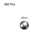 thumbnail image 2 of Unique Bargains Boules de Précision 5mm Diamètre G200 201 Acier Inoxydable pour Roulements Lot de 400, 2 of 5