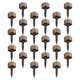 thumbnail image 3 of Copper Decorative Self Tapping Screws with Caps for Furniture and Fixture Enhancement – Durable, Elegant Mirror Fixing Fasteners, 24 pcs, 3 of 5