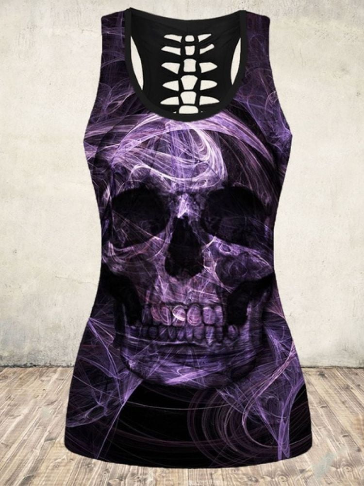 ladies skull top