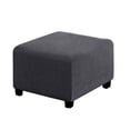thumbnail image 1 of tredstone Instant Transformation Square Footstool Cover With Easy Installation Skin dark grey S, 1 of 6