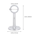 thumbnail image 2 of 1 Pce Tringle de Suspension Support de Rail de Garde-Robe Tube de Garde-Robe Support de Tringle à Vêtements - 25MM, 2 of 6