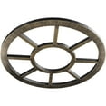 thumbnail image 2 of 26"OD x 9 1/2"ID x 3/4"P Grace Architectural Grade PVC Pierced Ceiling Medallion, Antiqued Pale Gold, 2 of 6